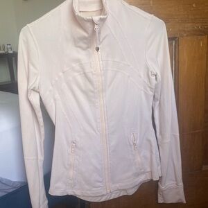 Lululemon Light  Pink Zip-Up Jacket Define sz 6